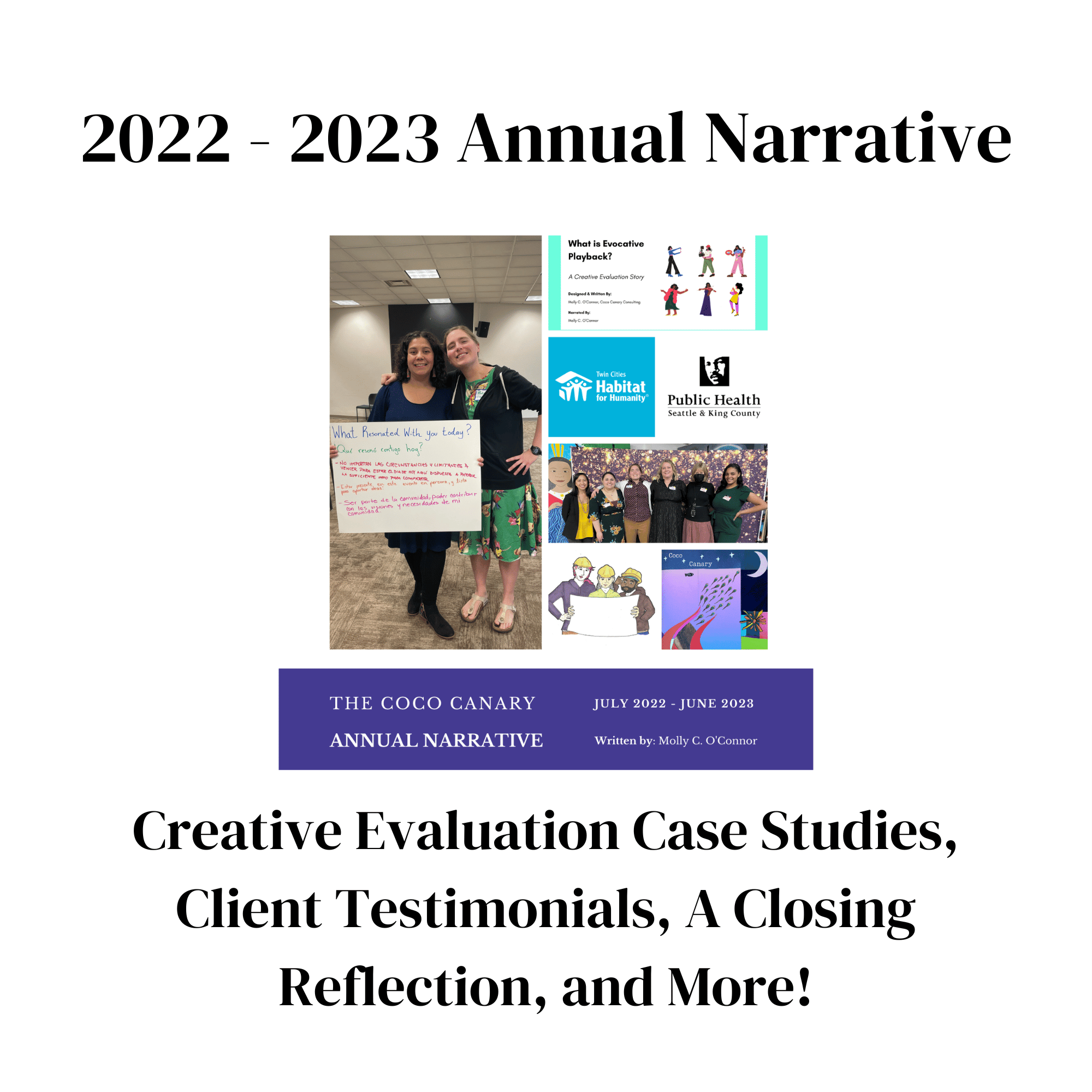 An image with the blog title, summary, and a visual in the center.