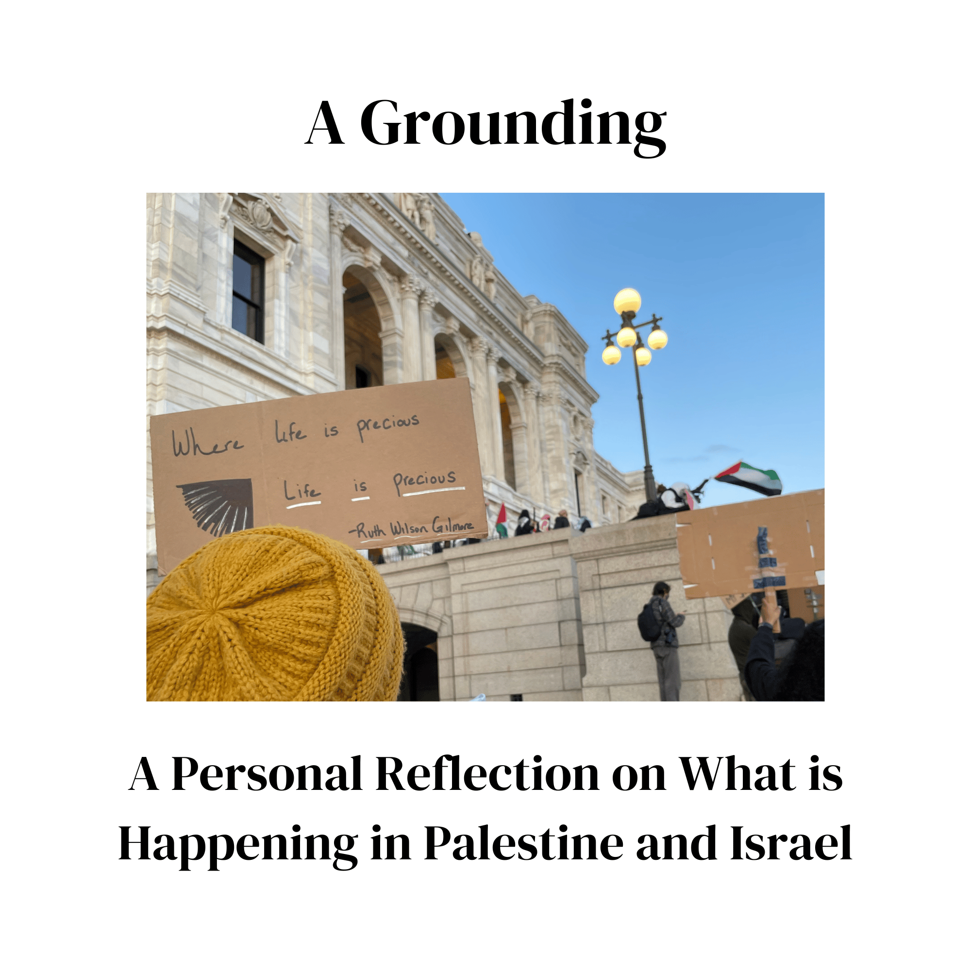 An image with the blog title, summary, and a visual in the center.
