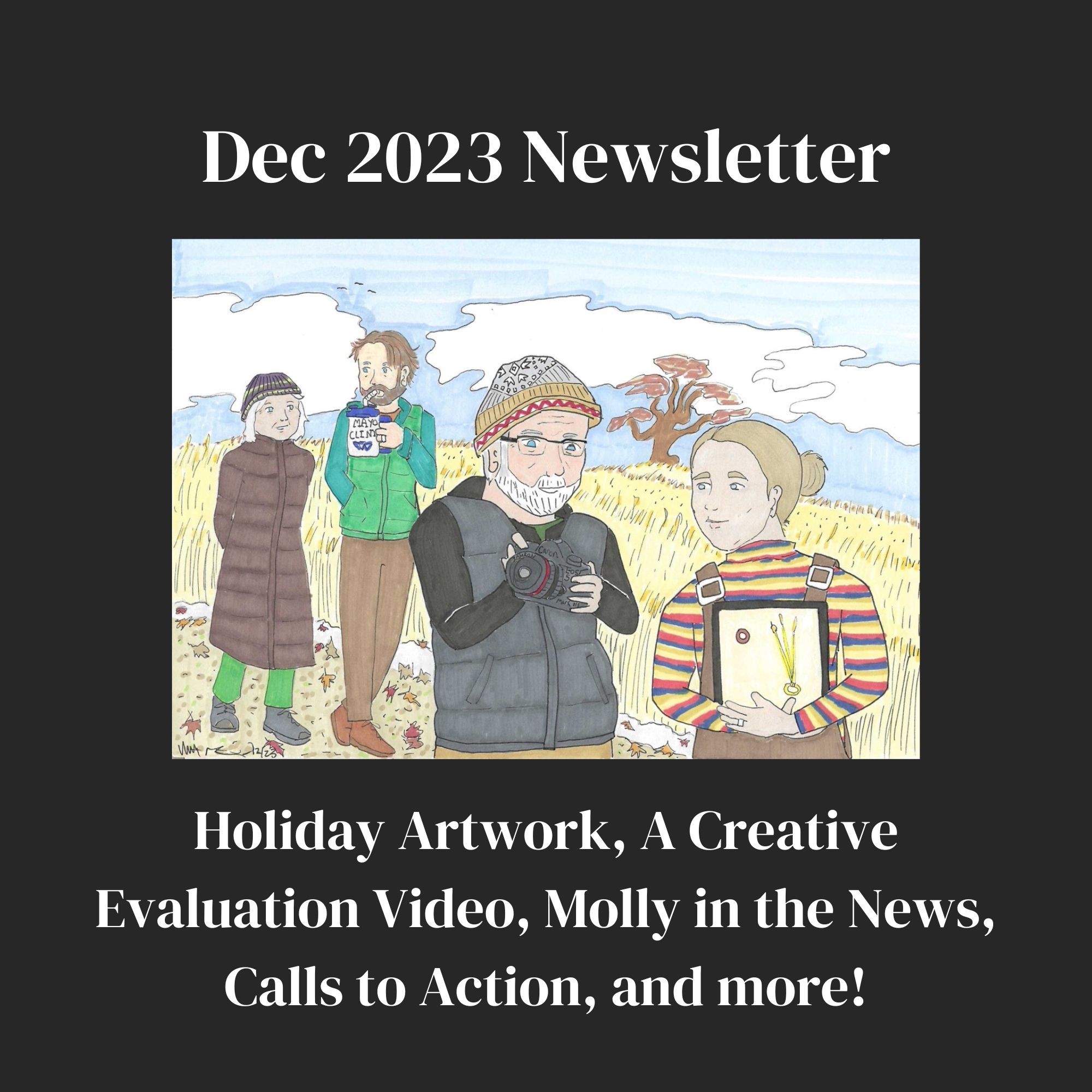 An image with the blog title, summary, and a visual in the center.